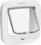 Petsafe Kattenluik Met 4-Weg Handmatig Veiligheidssysteem - Kattenluik - 21.9x4.8x21.9 cm Wit