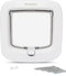 PetSafe® Manual Locking Cat Flap met 4-standen - Wit of Bruin - Voor Katten tot 7 kg - Bruin