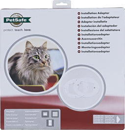 PetSafe® Montage Adapter voor Microchip kattenluik - Wit - Wit