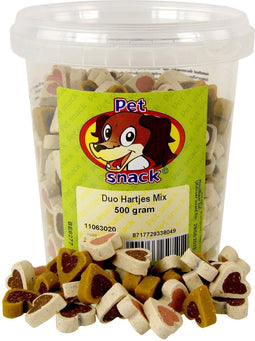 Petsnack Duo Hartjes Mix - 500 GR