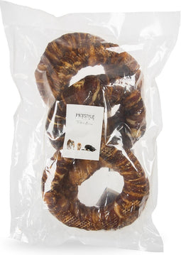 Petstyle Living Gepofte Ring met Eend - Hondensnacks - 5 Stuks - 19cm