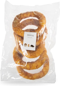 Petstyle Living Gepofte Ring met Kip - Hondensnacks - 5 Stuks - 19cm