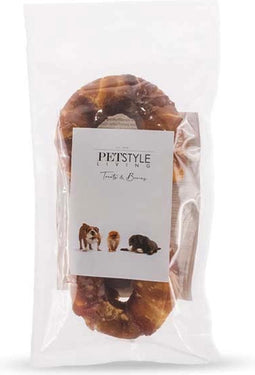 Petstyleliving Gepofte ring met eend 7,5cm