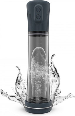 Dorcel - Hydro Pump - Oplaadbare Water- En Lucht Penispomp – Zwart