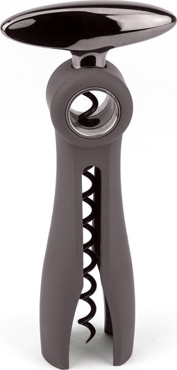 Peugeot Salma Kurkentrekker 19 cm - Wormschroef En Dopsnijder - Basalt