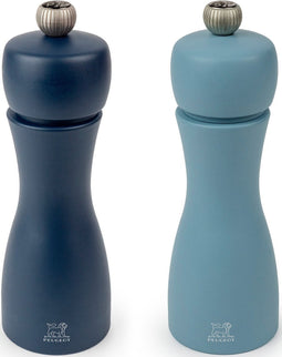 Peugeot Tahiti Peper- En Zoutmolen 15 cm - Nacht & Azuur - Duo