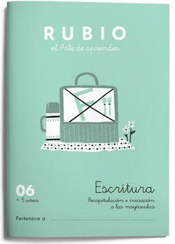 Writing and calligraphy notebook Rubio Nº06 A5 Spaans 20 Lakens (10 Stuks)