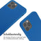 imoshion Hoesje Geschikt voor iPhone 12 Pro / 12 Hoesje Met Koord - imoshion Siliconen hoesje met koord - Blauw