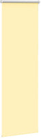 vidaXL - Rolgordijn - verduisterend - 60x130 - cm - stofbreedte - 55,7cm - geel