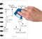Correctbook Original Earthy Blue A5 blanco - Uitwisbaar / Whiteboard Notitieboek