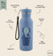 Trixie Drinkfles - Mrs. Elephant - RVS Waterfles voor kinderen - 500ml - Lekvrije Fles - Blauw - Olifant