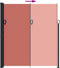 vidaXL - Windscherm - uittrekbaar - 220x600 - cm - terracotta