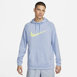Nike CZ2425-479 - Dri-FIT Hoodie - Zweetafvoerende technologie - Blauw (2023)