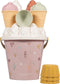 Little Dutch IJsjes Emmerset 14-delig Oceans Dream Roze