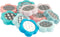 PexKids Bicycle sprak kralen Pexkid's Flowers gesorteerd 4-kleurig (12 stuks op kaart)