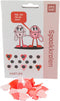 PexKids Bicycle sprak kralen Pexkid's Hearts 4-Colored (20 stuks op kaart)