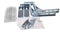 Pexkids Zijwieltjes 12-20 Inch Djeno Pvc Blauw