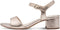 Tamaris ESSENTIALS - Dames Sandalen - Blokhak 4,5 cm - CHAMPAGNE