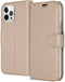Accezz iPhone 12 Pro Max - Flip cover - Krasbestendig Schokbestendig - Goud