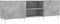 vidaXL - Tv-meubel - 150x30x50 - cm - bewerkt - hout - betongrijs