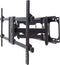 Manhattan 461290 - Universele Muurbeugel - Kantelbaar en Draaibaar voor Curved TVs tot 90
