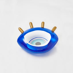 Sunnylife Pool FloatsLuxe Pool Ring Greek Eye Blue