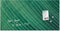 Sigel glasmagneetbord - Artverum - 91x46cm - groen - Palm Leaf - SI-GL371
