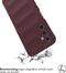 imoshion Hoesje - Geschikt voor Samsung Galaxy A14 (5G) / A14 (4G) - EasyGrip Backcover - Aubergine