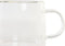Set van koffiekopjes DKD Home Decor Kristal Transparant 260 ml Borosilicaatglas