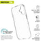 Muvit for Change - Telefoonhoes iPhone 16 - Eco-friendly - Transparant