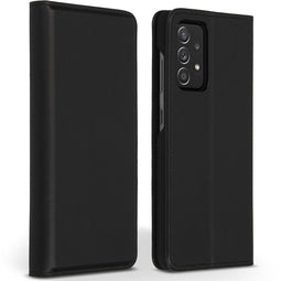 Accezz Samsung Galaxy A52 / A52s / A52 (5G) - Premium Leather Slim Bookcase - Zwart