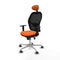 Piqueras y Crespo 1D086G1 - Bureaustoel - Hoogteverstelbaar - Oranje