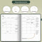 Systemyze Agenda (2026) - Planner - Inclusief Stickervellen - A5 - Groen