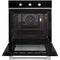 Etna OM165ZT - Oven - Turbo heteluchtfunctie 7 programma's - Zwart glas en RVS