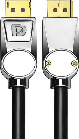 Displayport kabel 1.4 Zilver – 8K 60Hz – 4K 144 Hz - 32.4GBps – Gecertificeerd – DP 1.4 kabel - 2 Meter