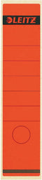 Leitz rugetiketten formaat 61 x 285 mm rood