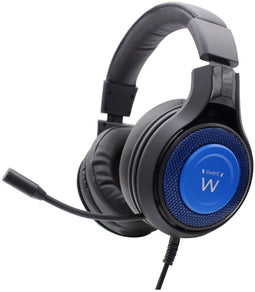 Ewent PL3322 - Gaming Headset - Draad - Stereo - Blauw Zwart