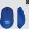 Logitech M330 Silent Plus - Draadloze Muis - 90% stiller - Blauw