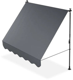Cape Town - Klemluifel - 200x120 cm - UV-bestendig - Grijs