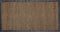 GERCE - Laagpolig vloerkleed - Zwart/Beige - 80 x 150 cm - Jute