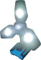 Brüder Mannesmann Q30600 | Zware Quantool LED Werklamp - Krachtige Lithium accu - dimbaar 500-3500 lm - IP54 - 10 jaar garantie - volledig draaibaar
