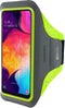 Mobiparts Galaxy A50 (2019) - Sport Armband - Lichtgewicht ademend materiaal - Neon Groen