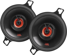 JBL Club 322F - Coaxiaal Autospeakers - 9 cm - 25 Watt (RMS) - zwart (2 stuks)