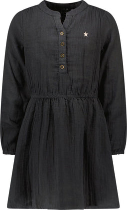 Like Flo F209-5810 - Meisjes Jurk - Knoopsluiting - Antra