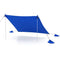 Coast Strandtent - Draagbaar - Anti-UV UPF50+ - 300x300cm - Blauw