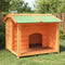 vidaXL - Hondenhok - 96x87x80,5 - cm - massief - grenenhout - bruin