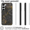 iMoshion Hoesje Geschikt voor Samsung Galaxy S23 Plus Hoesje Siliconen - iMoshion Design hoesje - Zwart / Black Marble