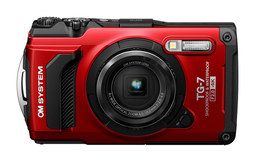 OM SYSTEM Tough TG-7 Compactcamera Rood