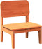 vidaXL - Tuinstoelen - 2 - st - 60x52,5x72 - cm - massief - grenenhout - wasbruin