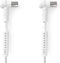 Nedis Coaxkabel - Coax Male naar Coax Female - 10 m - Vernikkeld - 120 dB - 75 Ohm - Viervoudig Afgeschermd - Wit